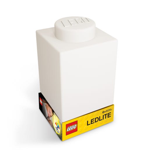 LEGO 5007233 - Sengelampe, 1x1-klods – hvid