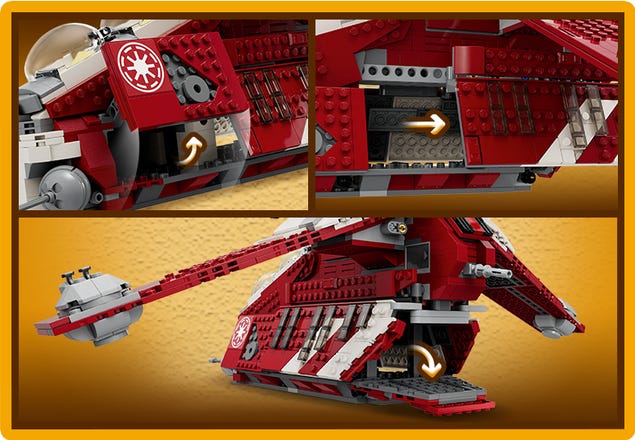 Coruscant Guard Gunship™ 75354 | Star Wars™ | Buy online at the Official  LEGO® Shop GB