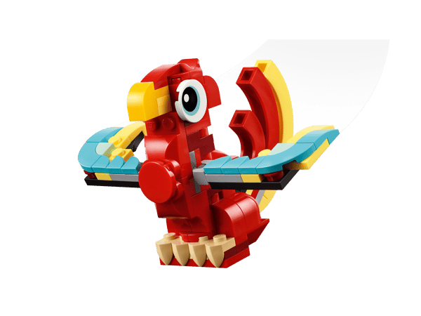 LEGO 31145 Le dragon rouge — visuel 5 sur 8