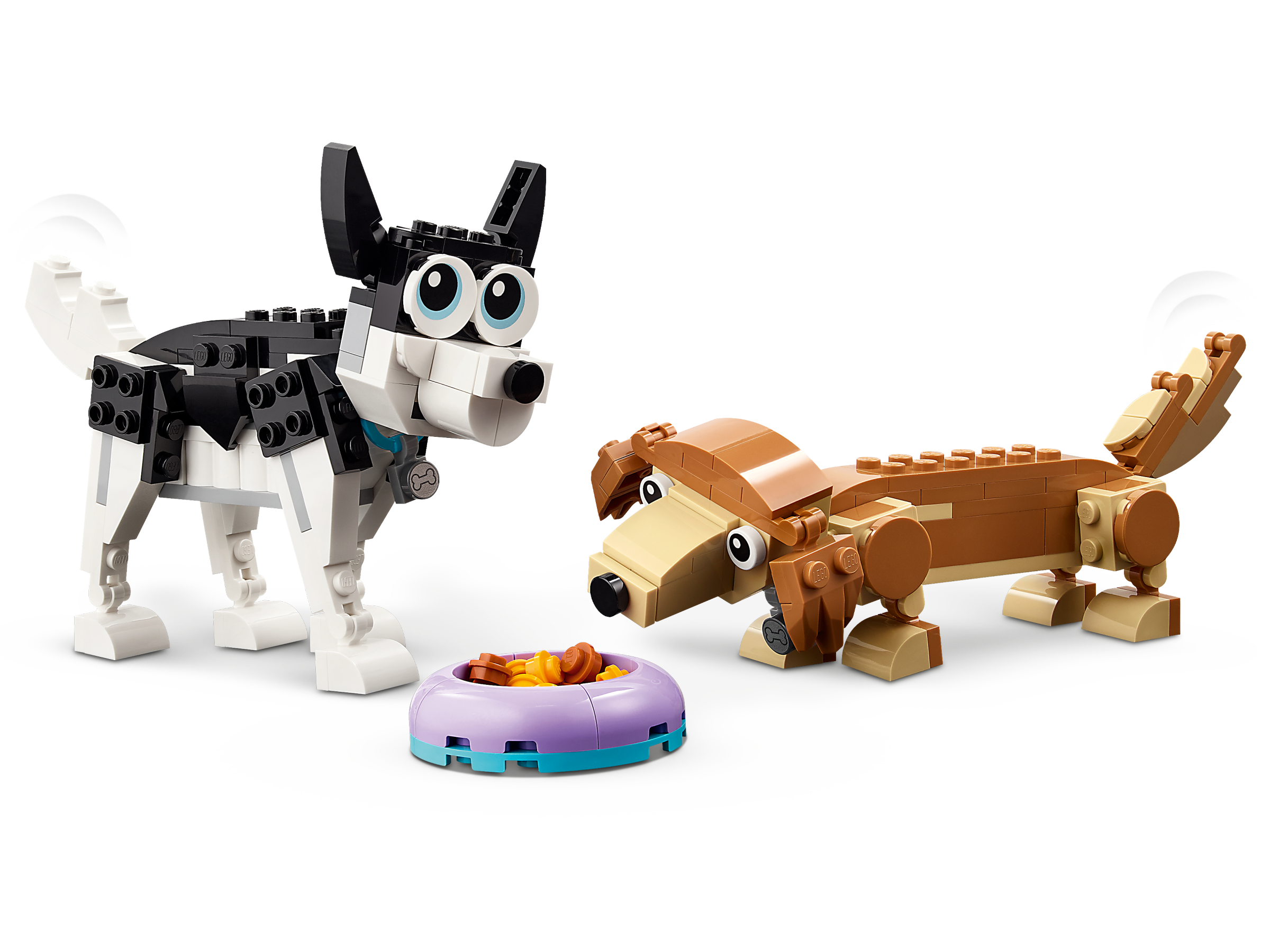 LEGO® Le chien teckel noir