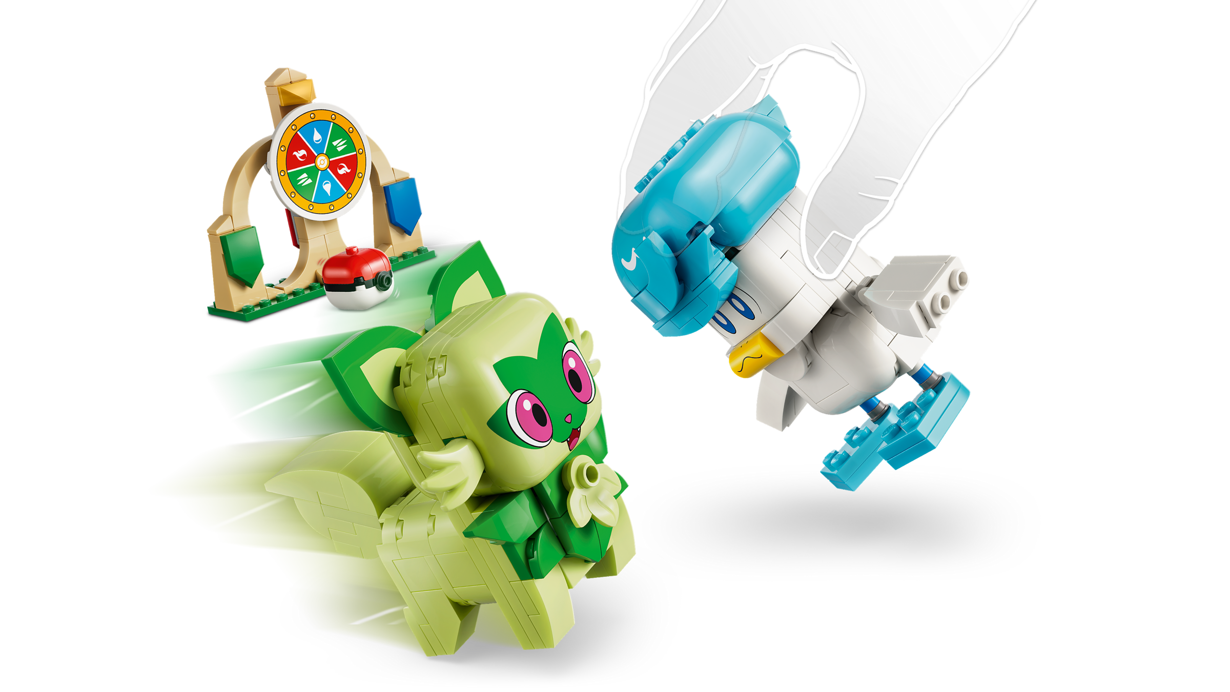 SMART Play™: Sprigatito, Fuecoco and Quaxly Battle 72158 | Pokémon
