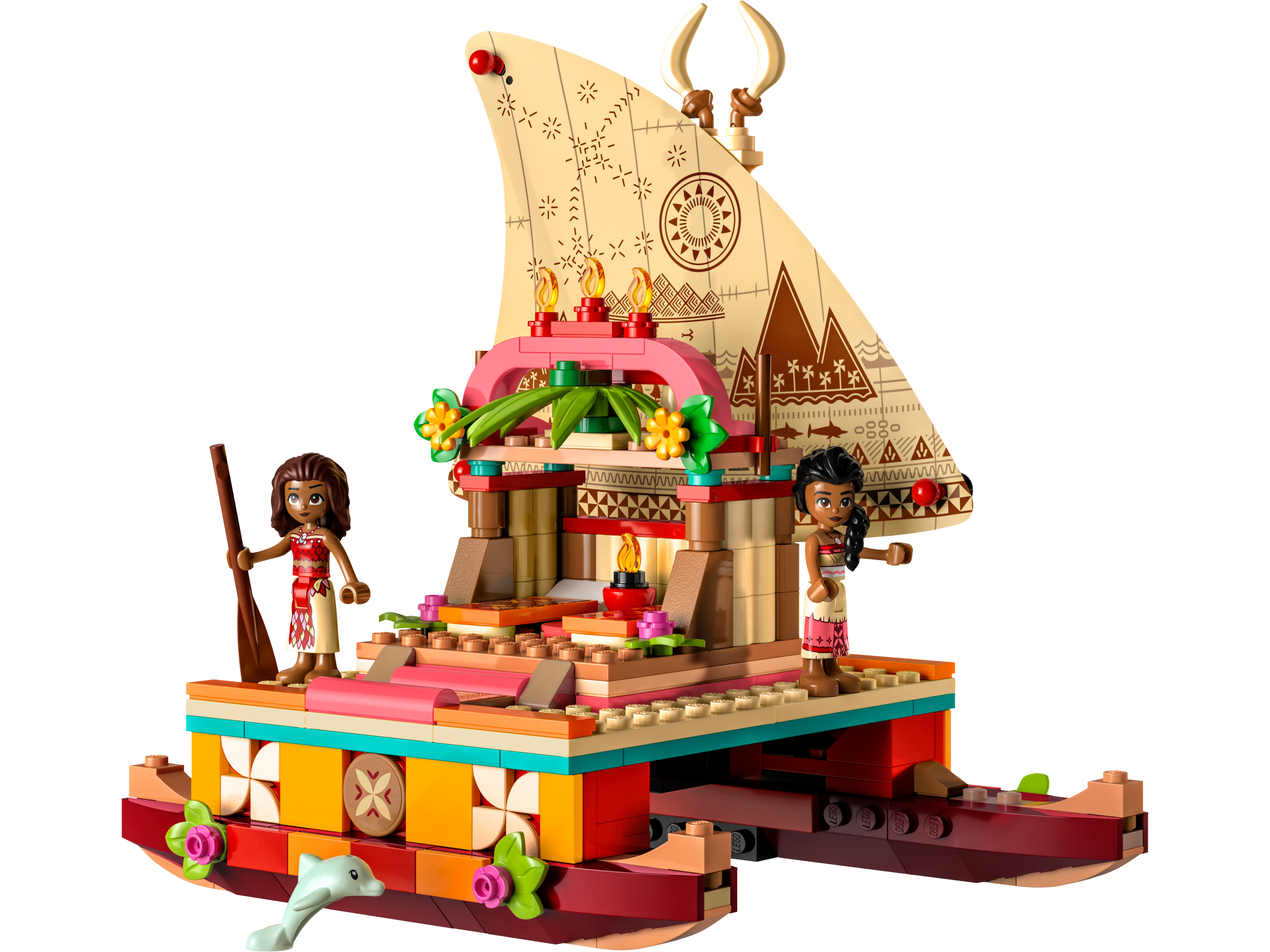 Moana's Wayfinding Boat 43210 | | Buy online at the LEGO®