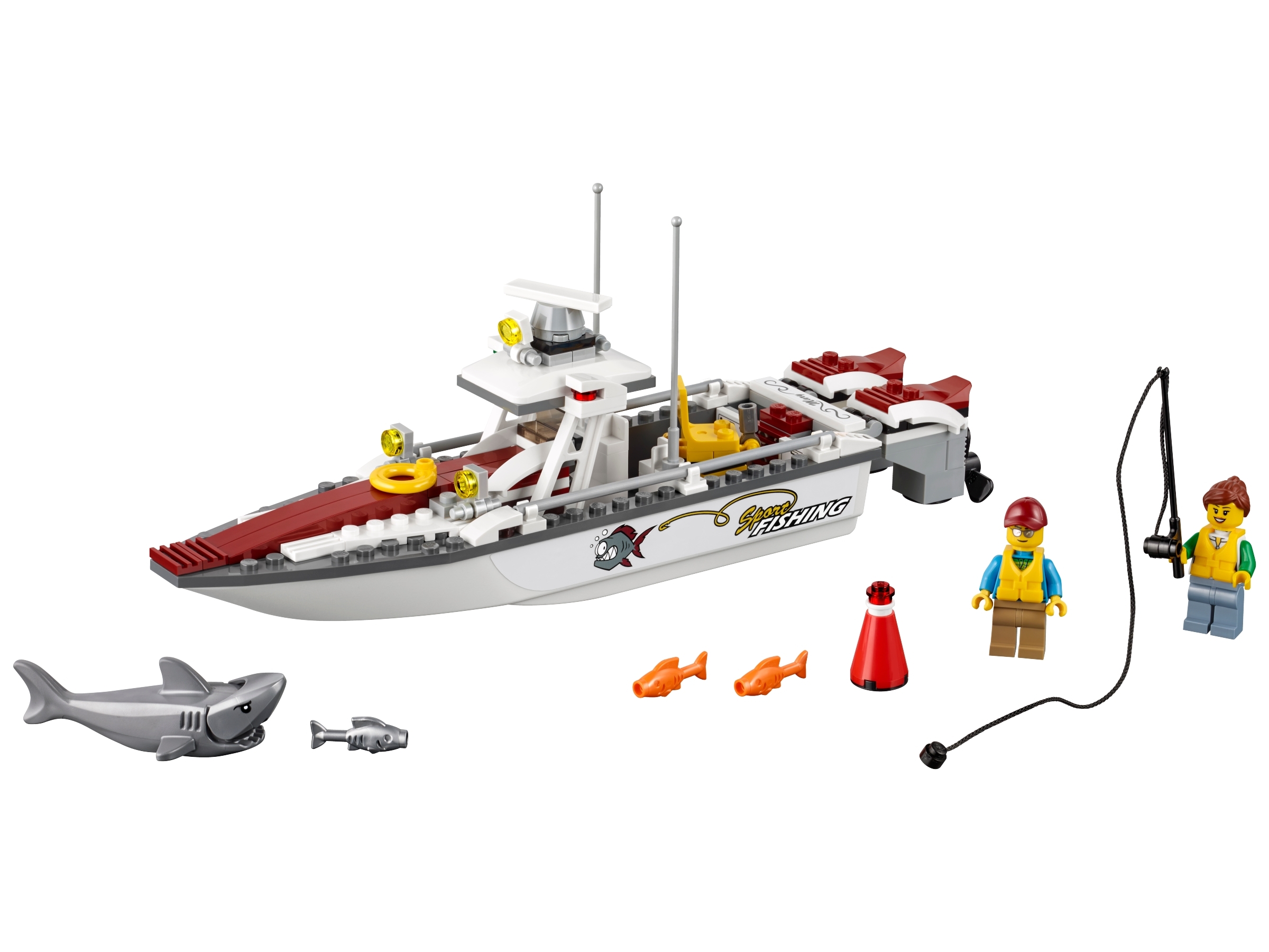 Rædsel få øje på Hjemland Fishing Boat 60147 | City | Buy online at the Official LEGO® Shop US