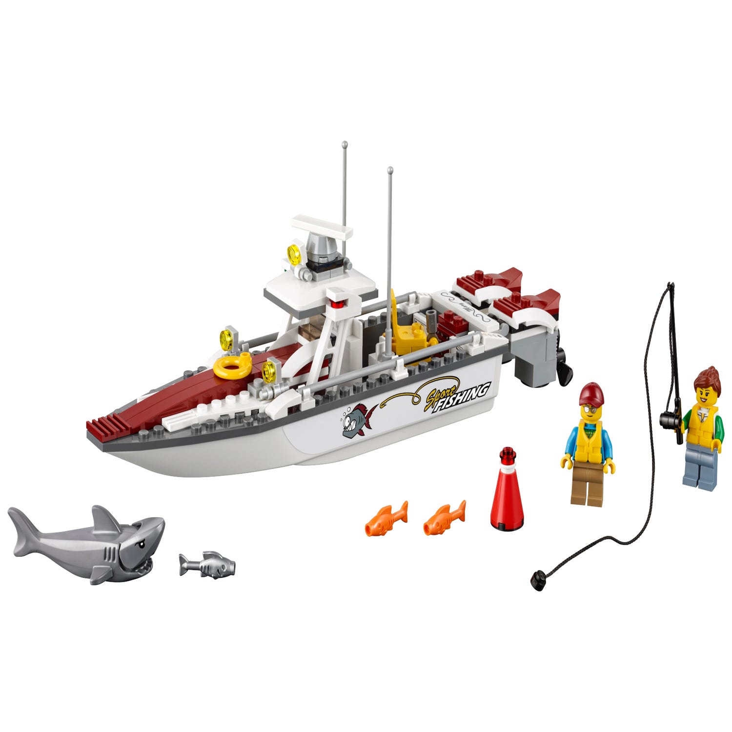 Fishing Boat 60147 | City | Buy online at the Official LEGO® Shop US