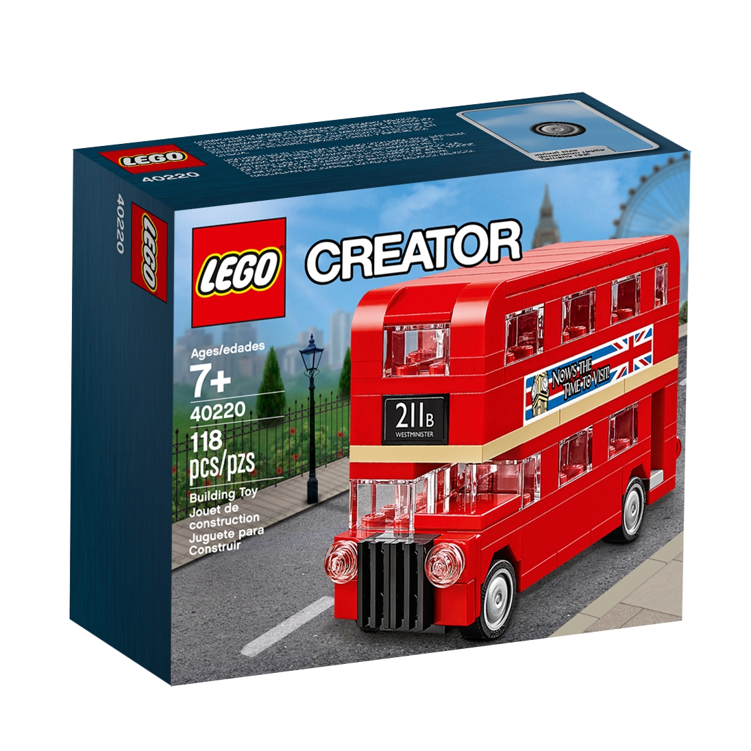 dans sa boîte scellée Neuf New Lego HAMLEY'S 40220 London Bus En parfait état 