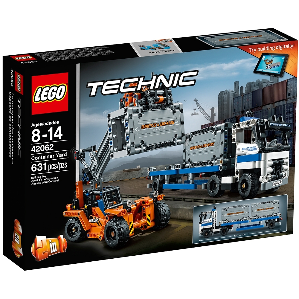 LEGO ® technologie 42062 conteneurs de transport & 0 € expédition & OVP & NOUVEAU! 