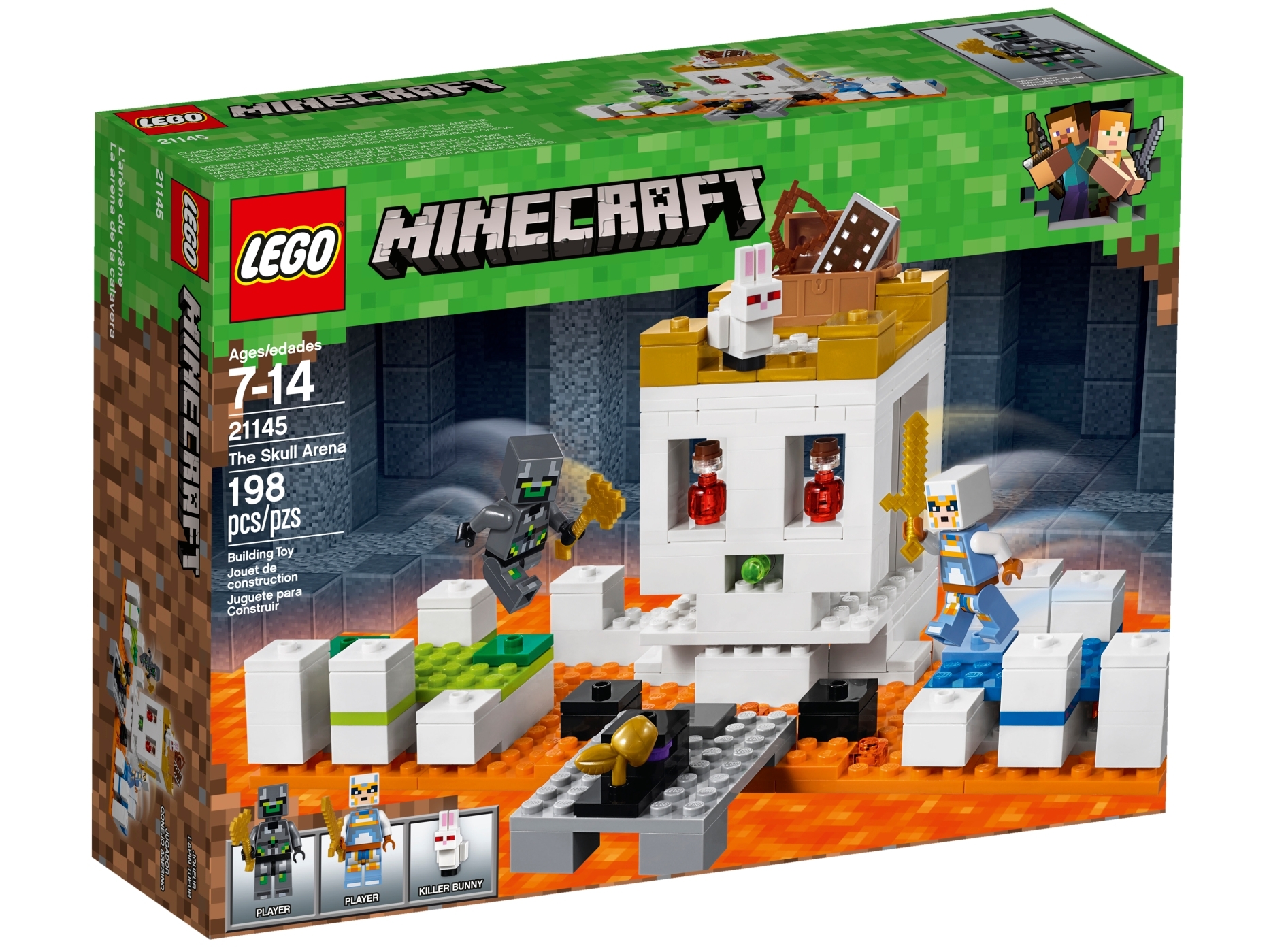 The Skull Arena Minecraft Buy Online At The Official Lego Shop Us
