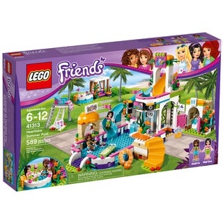 Romantik Adelaide Habubu Heartlake Summer Pool 41313 | Friends | Buy online at the Official LEGO®  Shop US