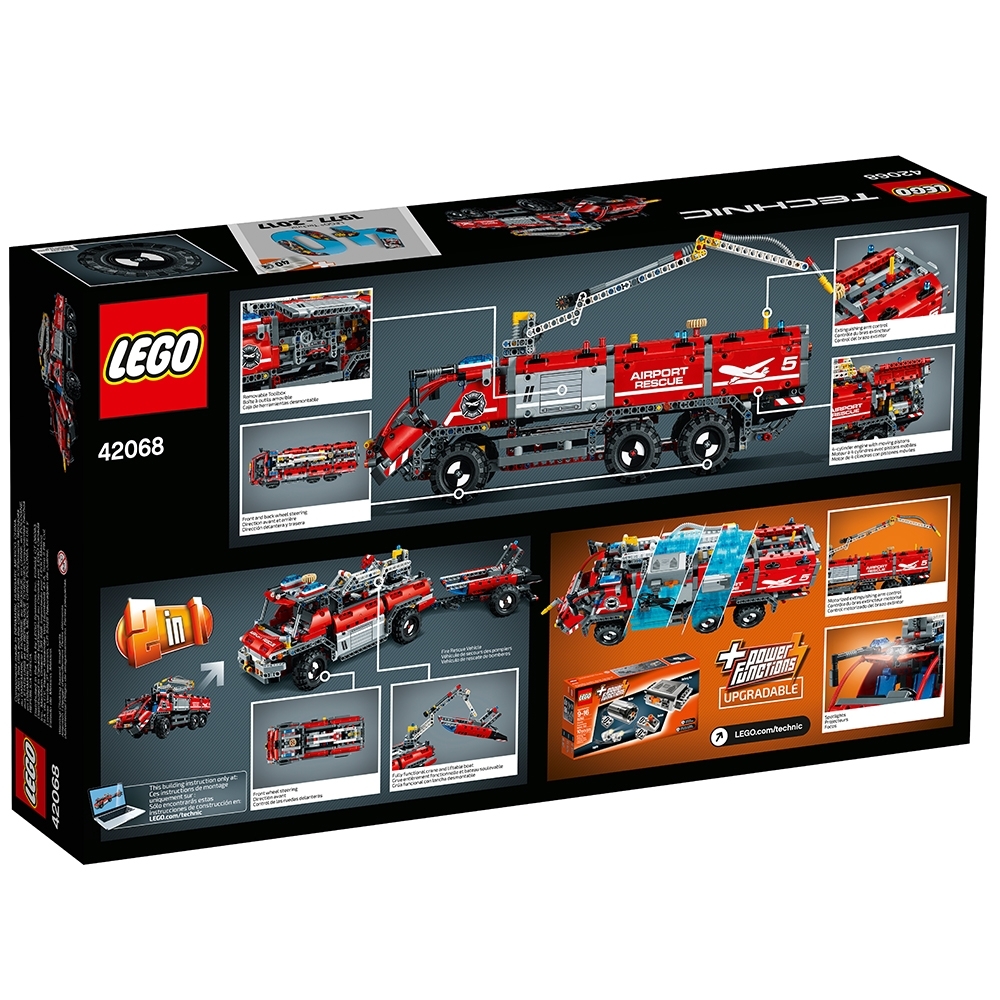 lijst slecht Ik denk dat ik ziek ben Airport Rescue Vehicle 42068 | Technic™ | Buy online at the Official LEGO®  Shop US
