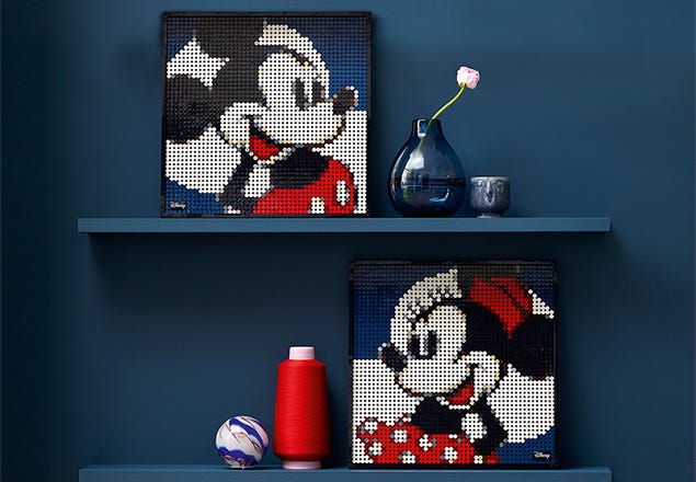 LEGO® ART review: 31202 Disney's Mickey Mouse  New Elementary: LEGO®  parts, sets and techniques