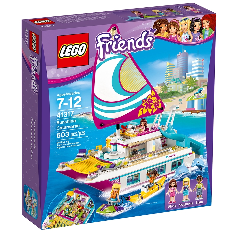 Bezighouden Draaien Seminarie Sunshine catamaran 41317 | Friends | Officiële LEGO® winkel NL