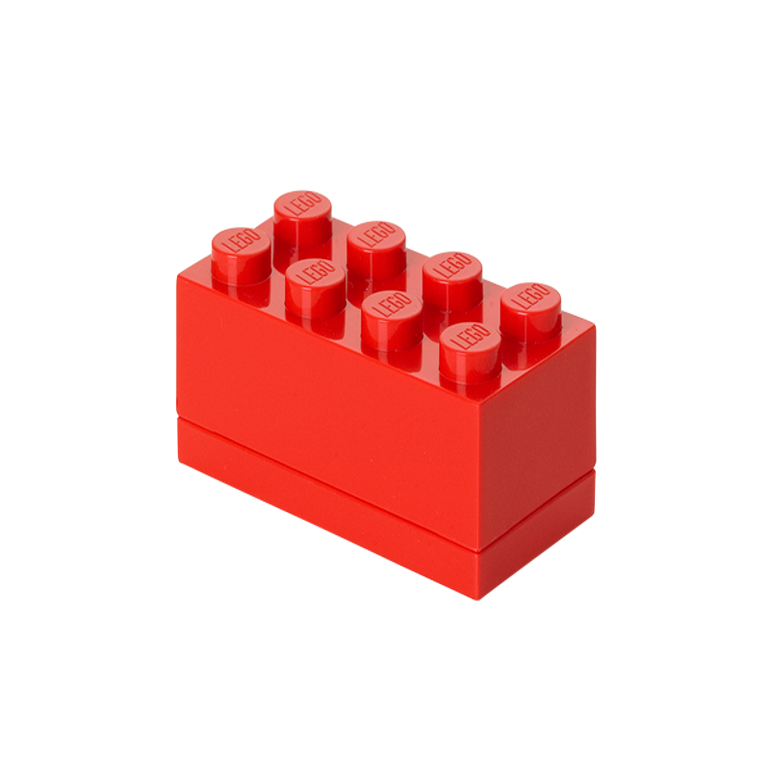 LEGO MINI 8 STORAGE BOX FOR SMALL SNACKS - 9 COLOURS FREE P&P