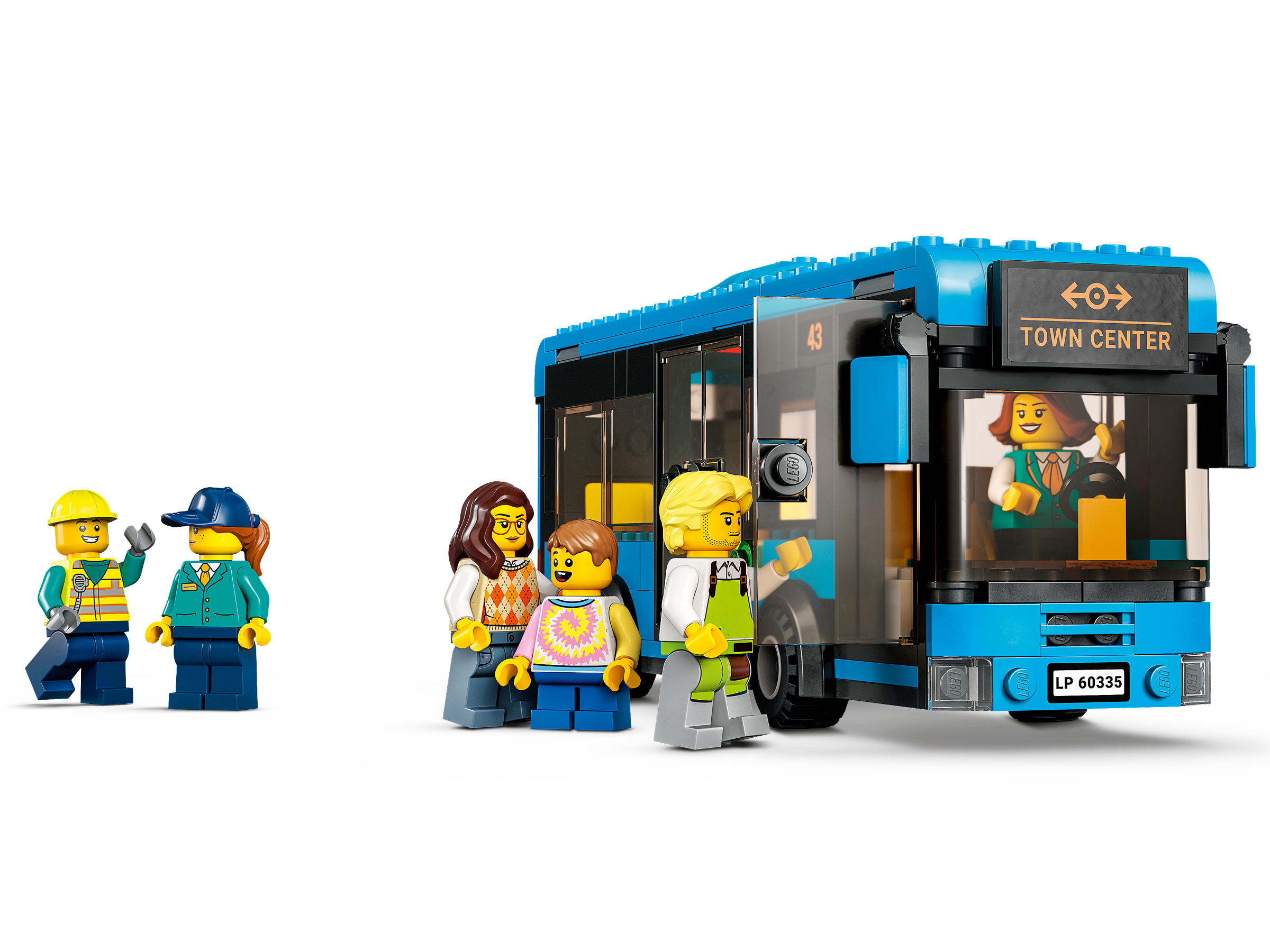 Stranden Uplifted Mængde af Train Station 60335 | City | Buy online at the Official LEGO® Shop US