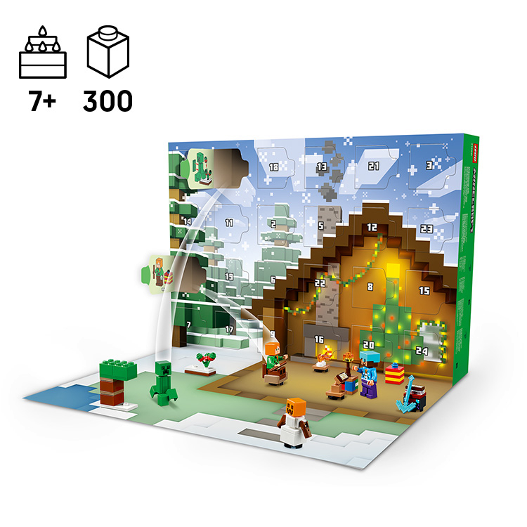 みちゃページです レゴ®マインクラフト アドベントカレンダー2025 21280 | マイン