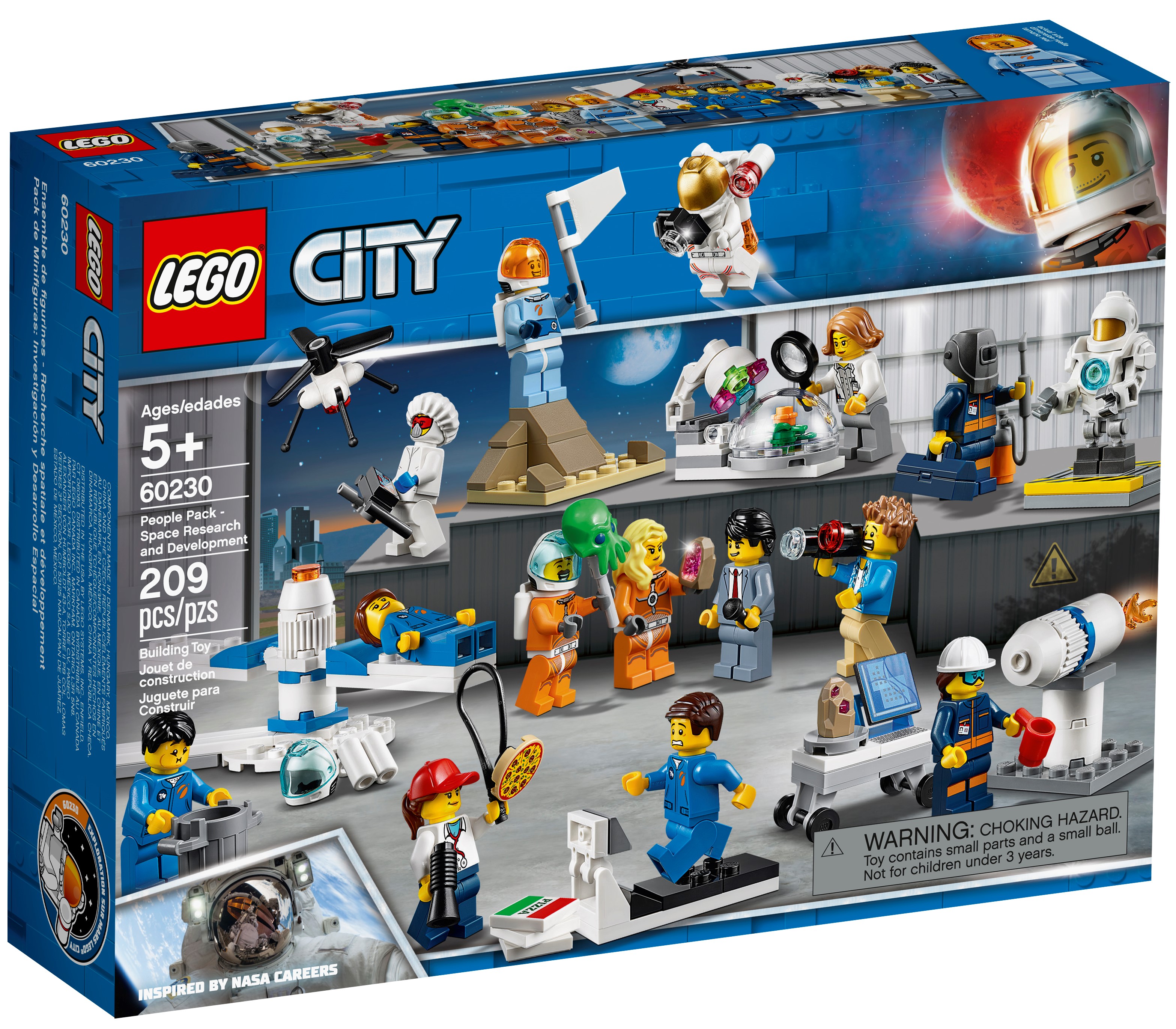 tobak Begivenhed cabriolet People Pack - Space Research and Development 60230 | City | Buy online at  the Official LEGO® Shop US