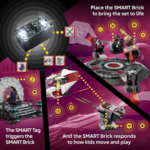 SMART Play™: Throne Room Duel & A-Wing™ 75427 | Star Wars™ | Buy