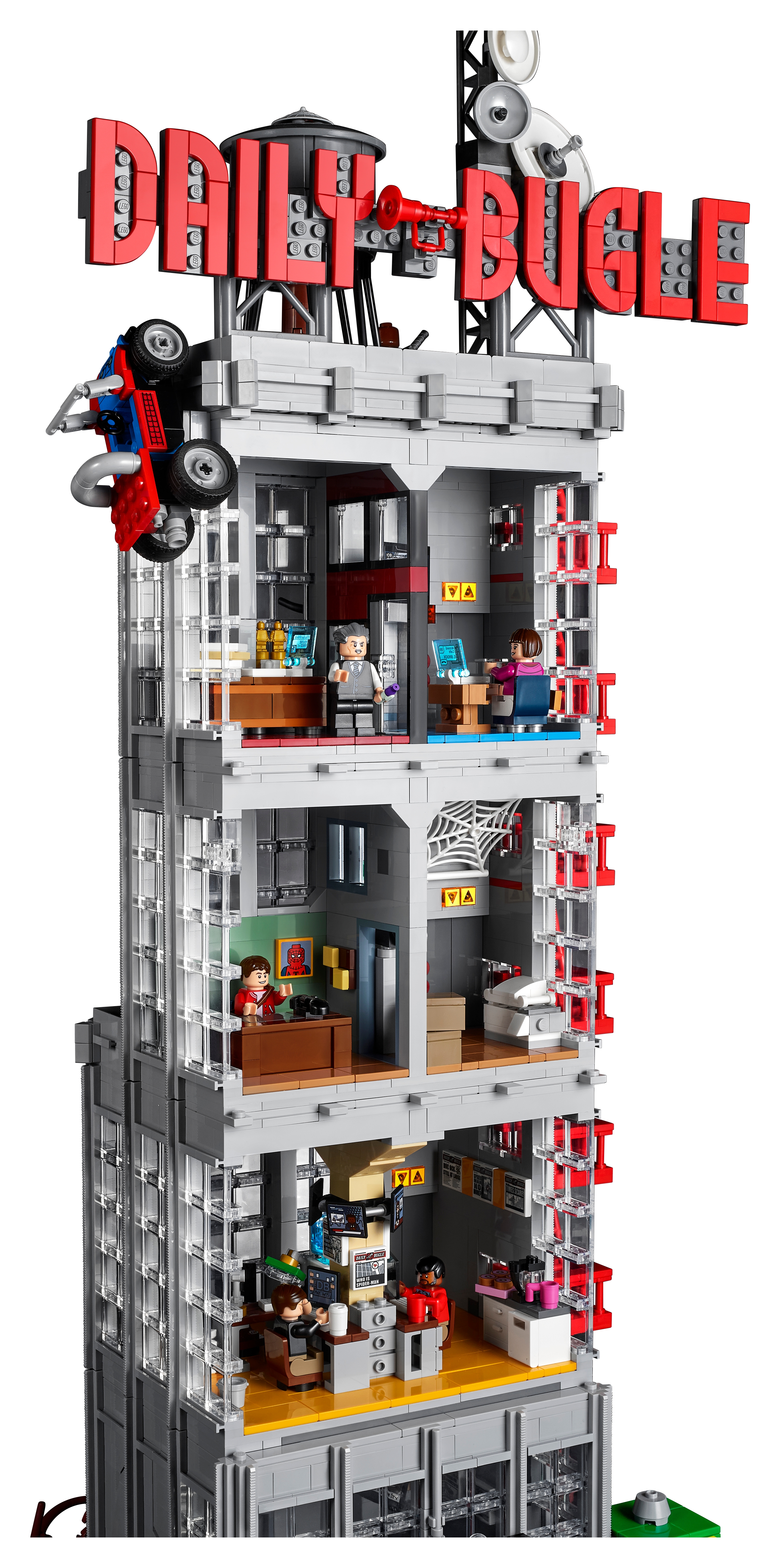 aus Set 76178 Lego Marvel/Sony Spiderman Daily Bugle Minifiguren 