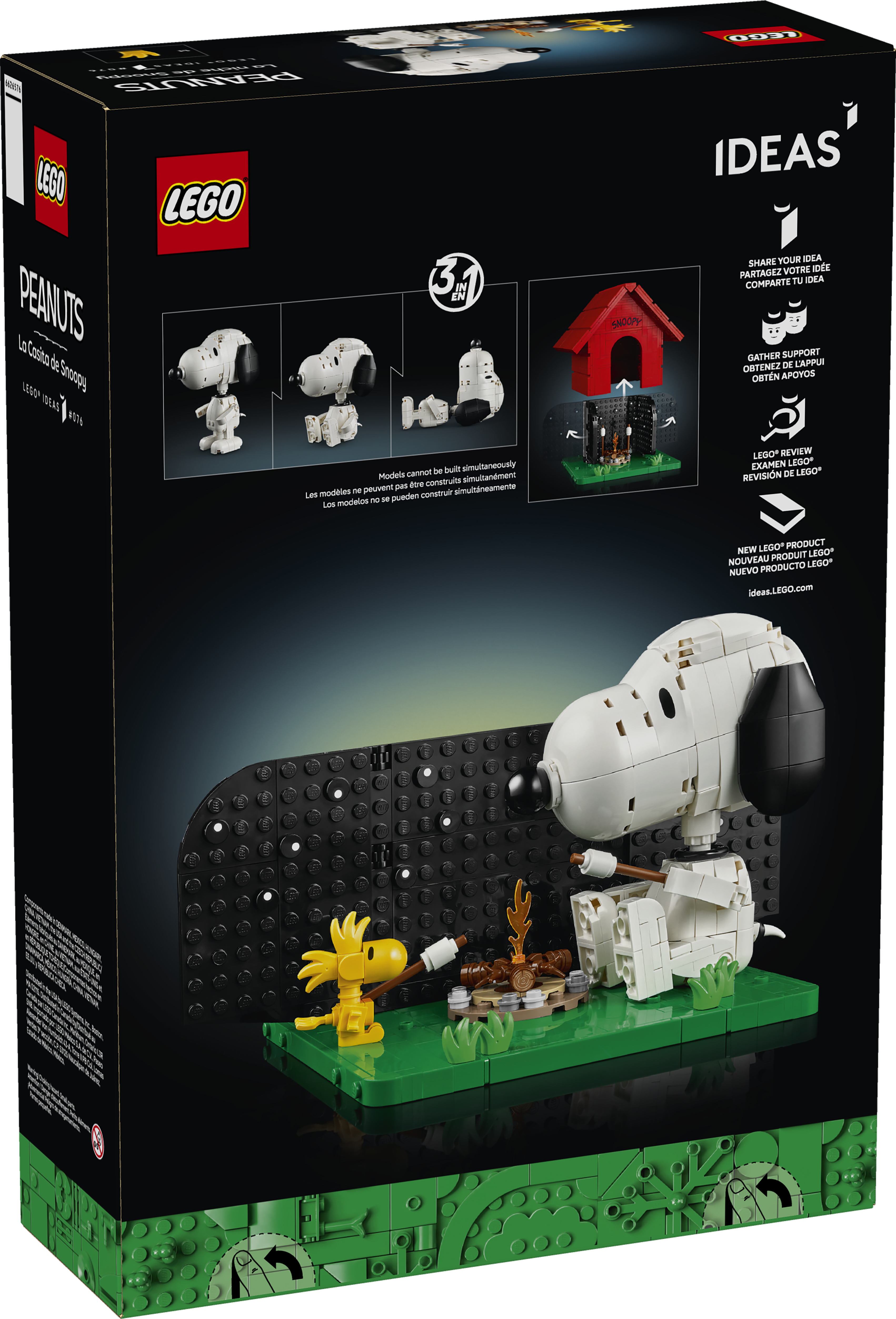 Peanuts: Snoopy's Doghouse 21368 | Ideas | Buy online at the