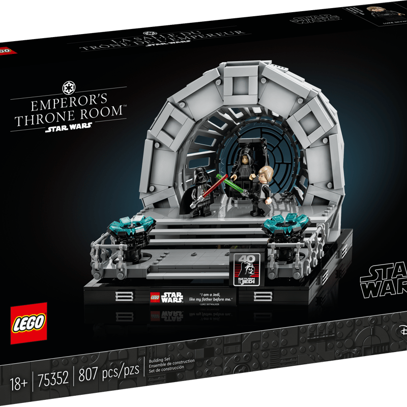 皇帝の玉座の間™ ジオラマ 75352 | スター・ウォーズ™ |レゴ®ストア 皇帝の玉座の間™ ジオラマ 75352 | スター・ウォーズ™ |レゴ®ストア