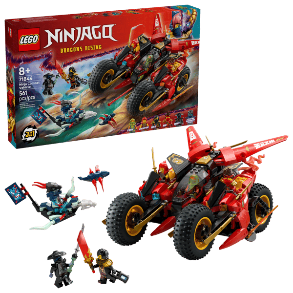 LEGO 71844 Le véhicule de combat des ninjas — visuel 2 sur 8