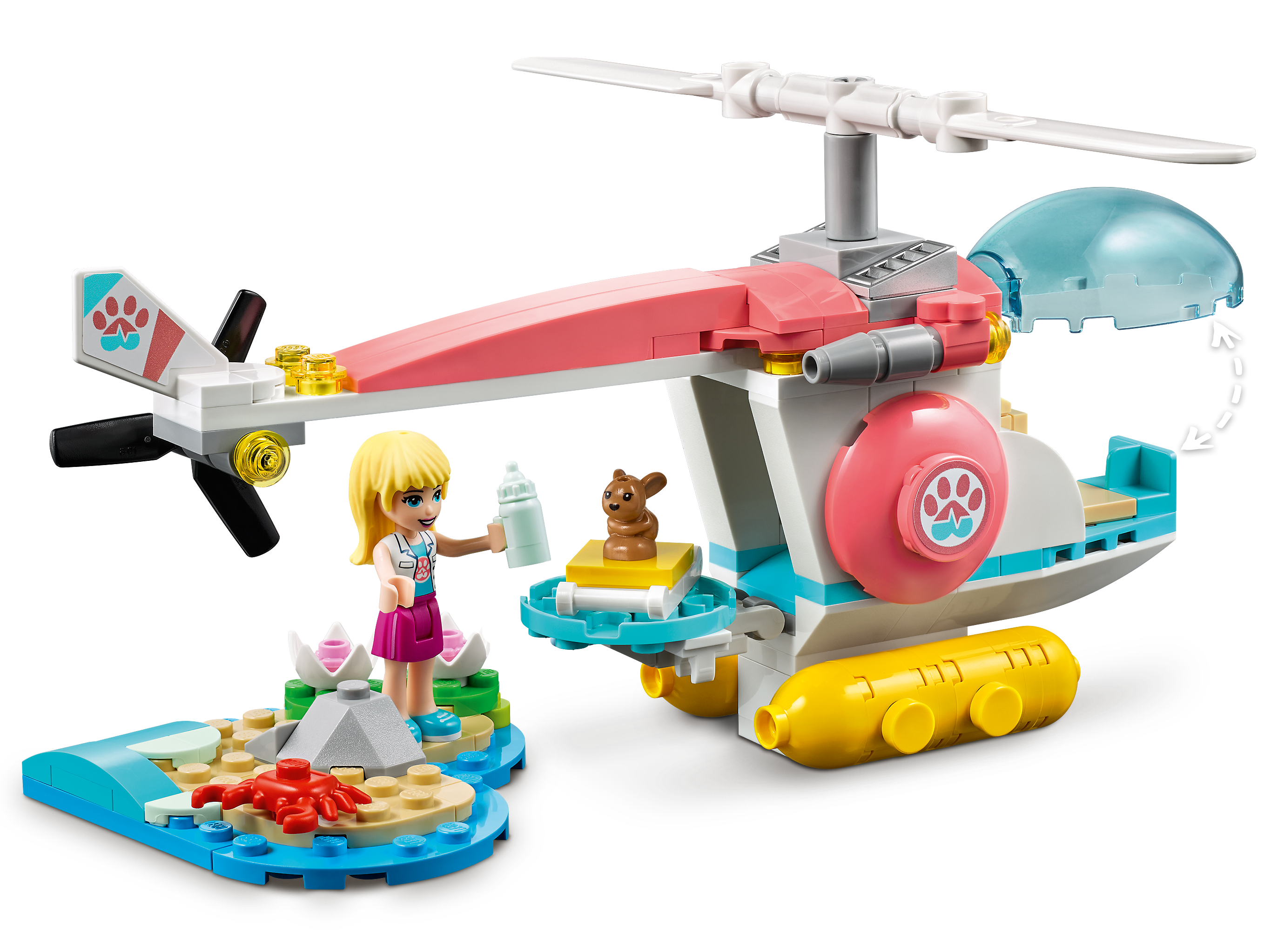 routine gemakkelijk struik Vet Clinic Rescue Helicopter 41692 | Friends | Buy online at the Official  LEGO® Shop US