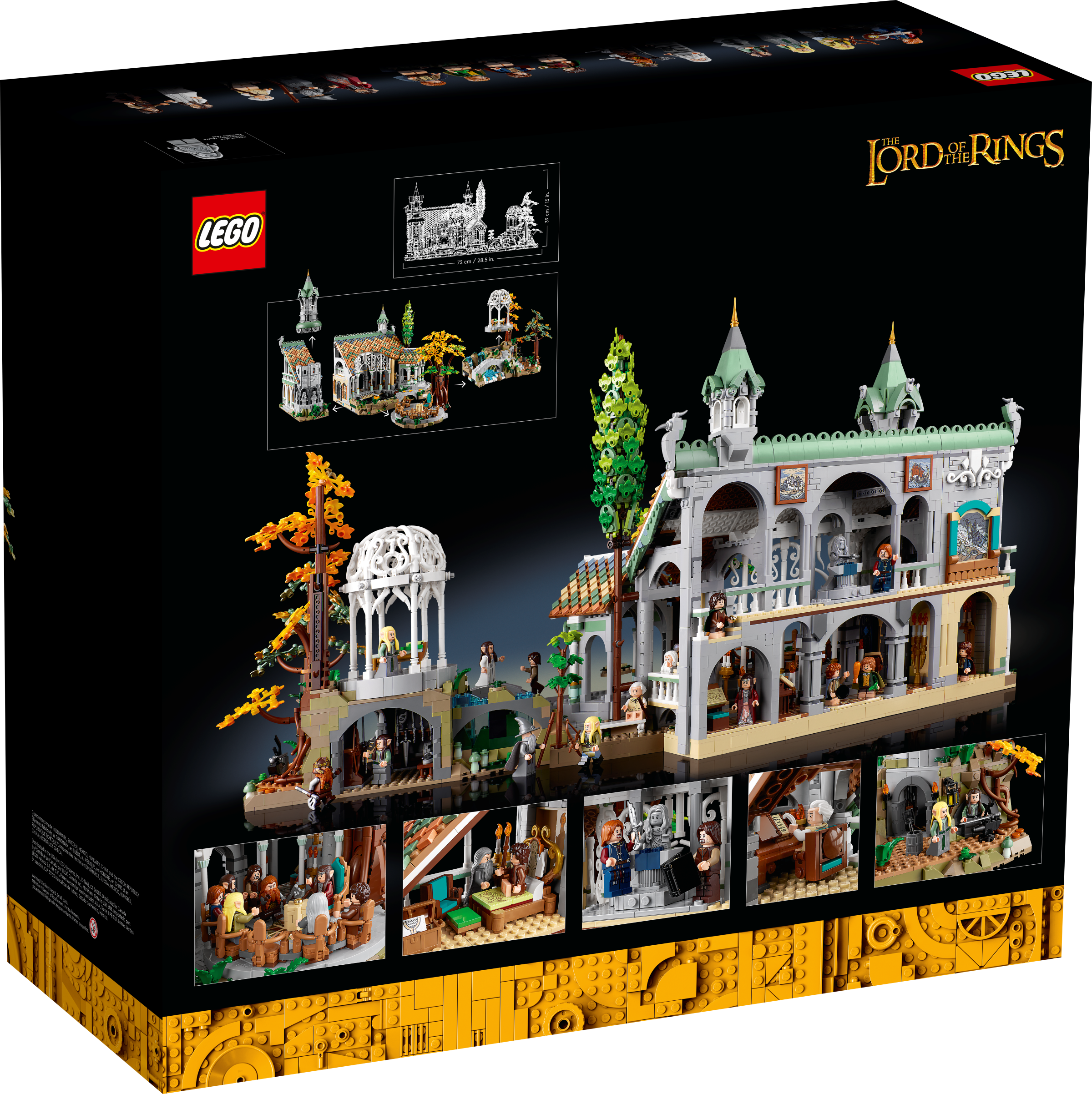 Rent LEGO set: Le Seigneur des Anneaux : Fondcombe at Lend-a-Brick