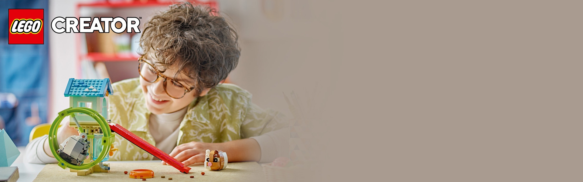 ハムスターの回し車 31155 | クリエイター3in1 |レゴ®ストア公式