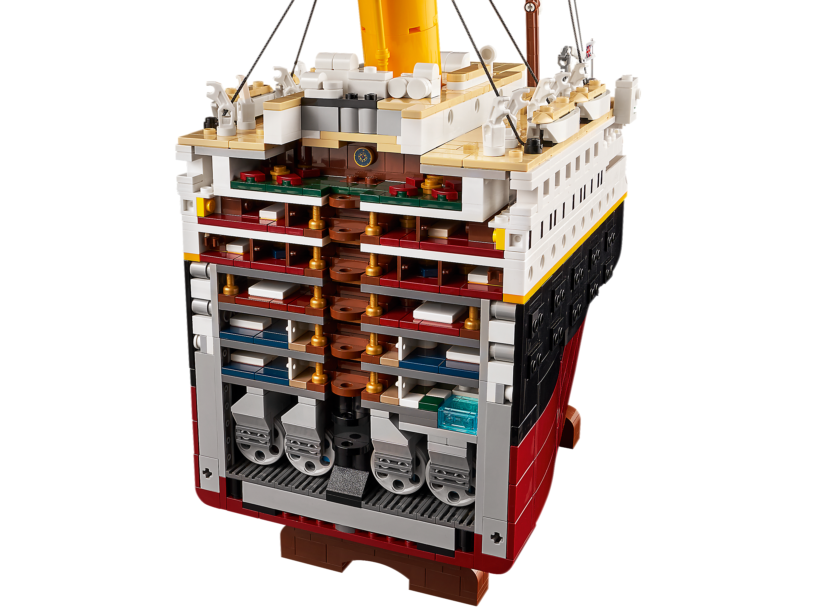 Il Titanic di Lego lungo 11 metri: dove vedere la scultura di mattoncini  più grande del mondo