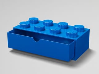 LEGO® 8-Stud Blue Desk Drawer 5005891 | Other | Buy online at the Official LEGO® Shop US