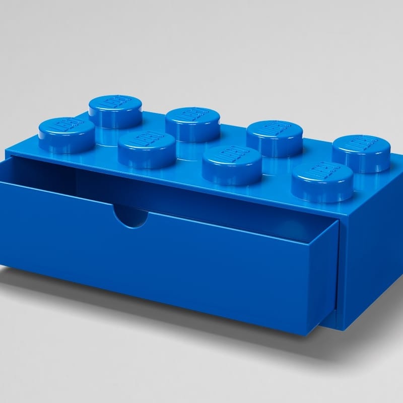 LEGO® 8-Stud Blue Desk Drawer 5005891 | Other | Buy online at the Official LEGO® Shop US