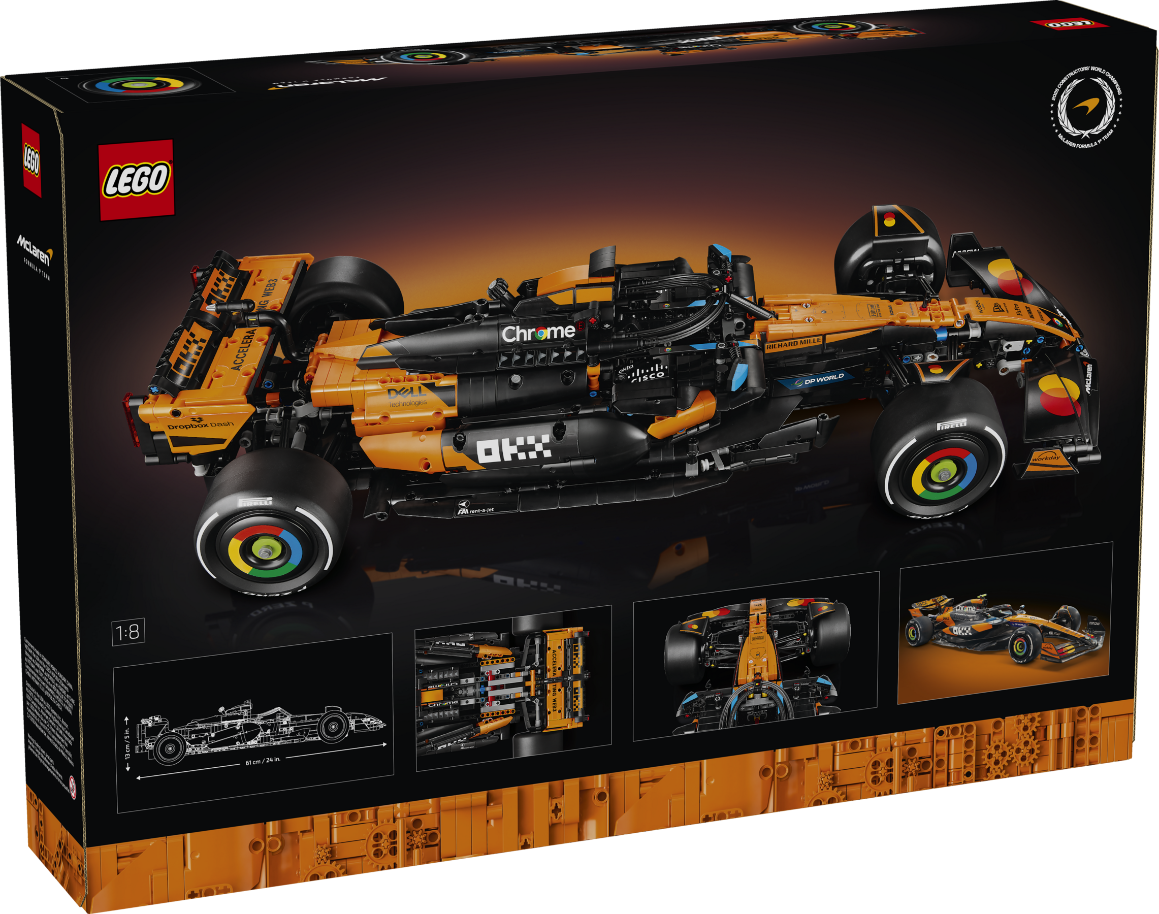 McLaren MCL39 F1® Car 42228 | Technic™ | Buy online at the