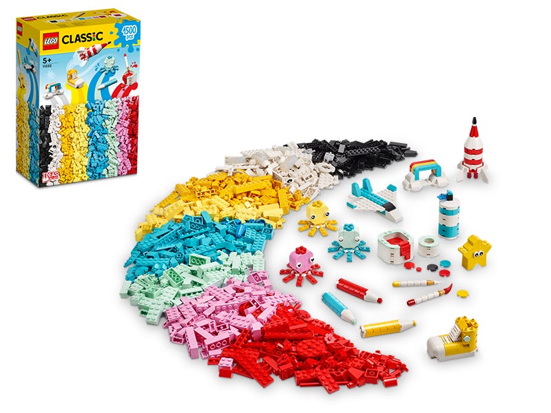 LEGO Classic - Fantasiklosslåda mellan 10696