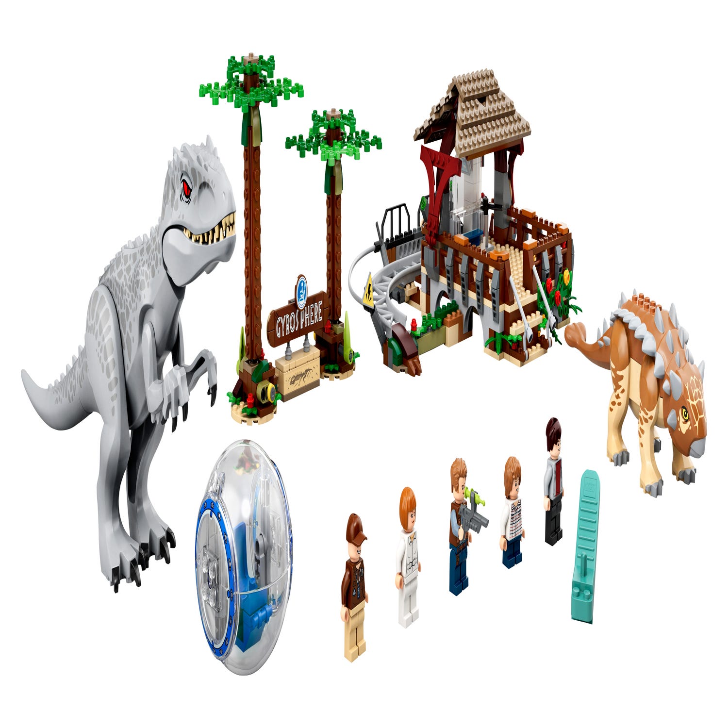 i stedet målbar Badeværelse Indominus rex mod ankylosaurus 75941 | Jurassic World™ | Officiel LEGO®  Shop DK