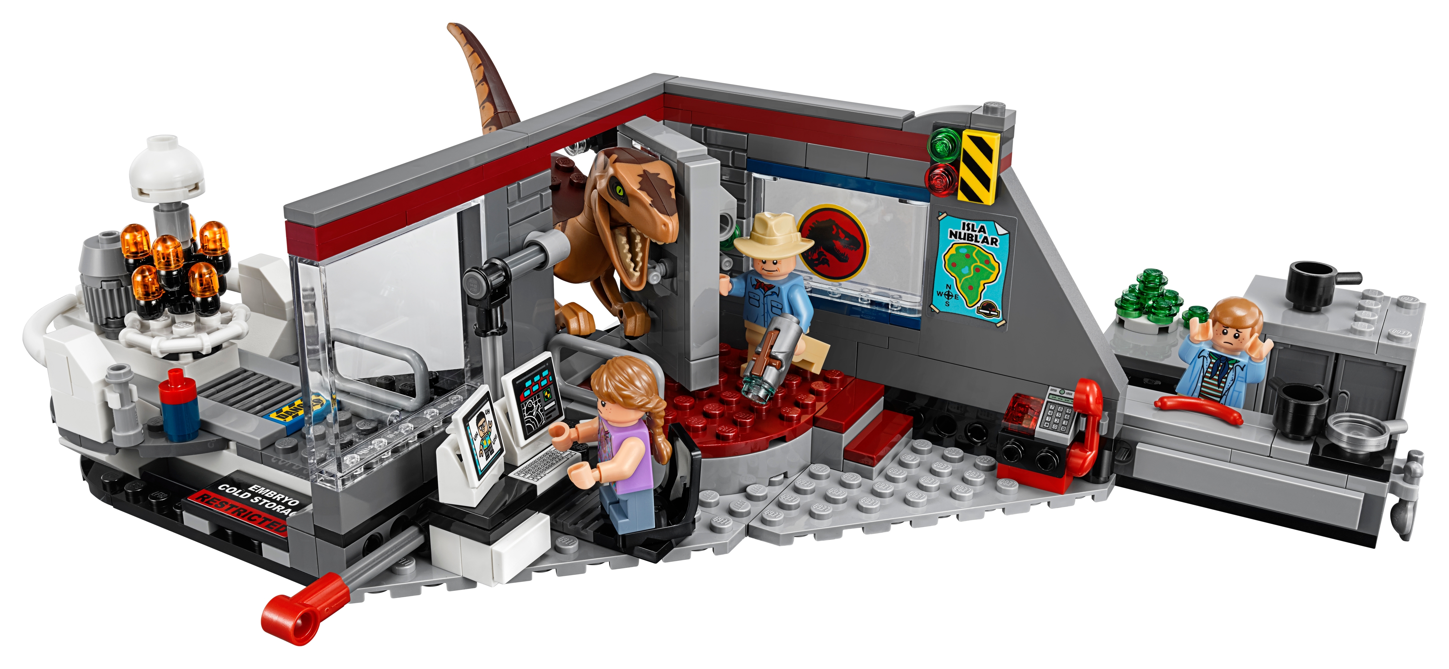 Jurassic Park Velociraptor Chase 75932 Jurassic World™ | Buy online at the Official LEGO® Shop US