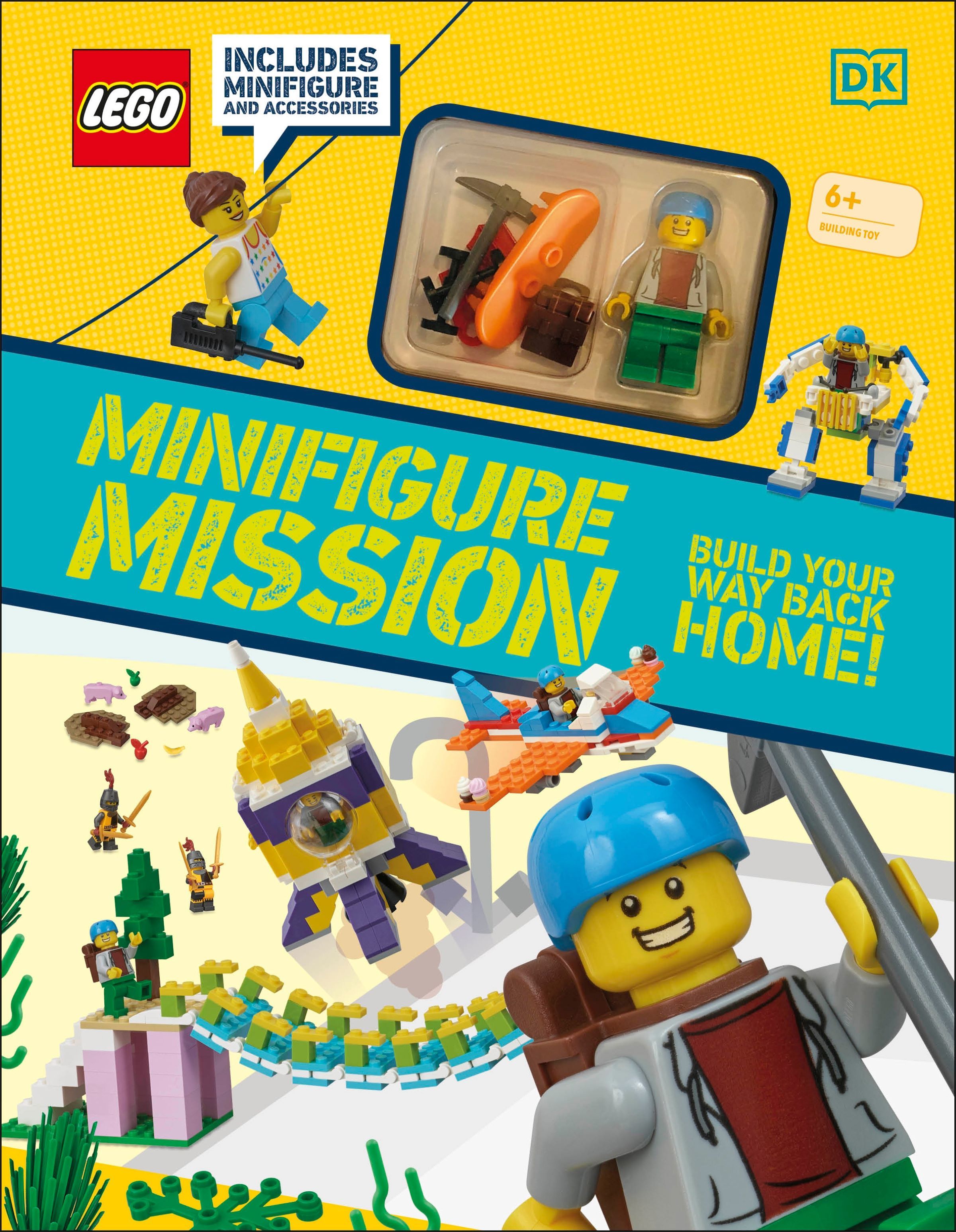 LEGO Minifigure Mission includes LEGO minifigure and accessories