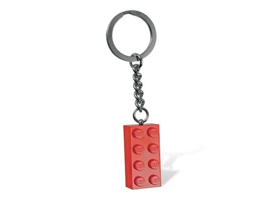 LEGO 850154 - Keyring 2x4 Stud Red