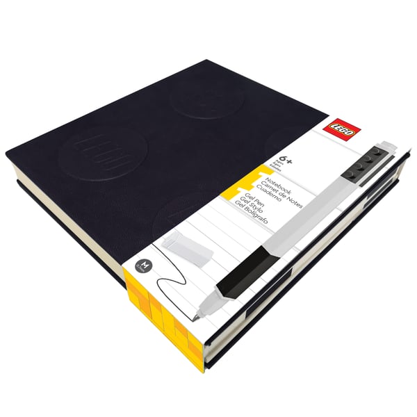 LEGO 5008310 Carnet et stylo à encre gel – Noir — visuel 2 sur 3