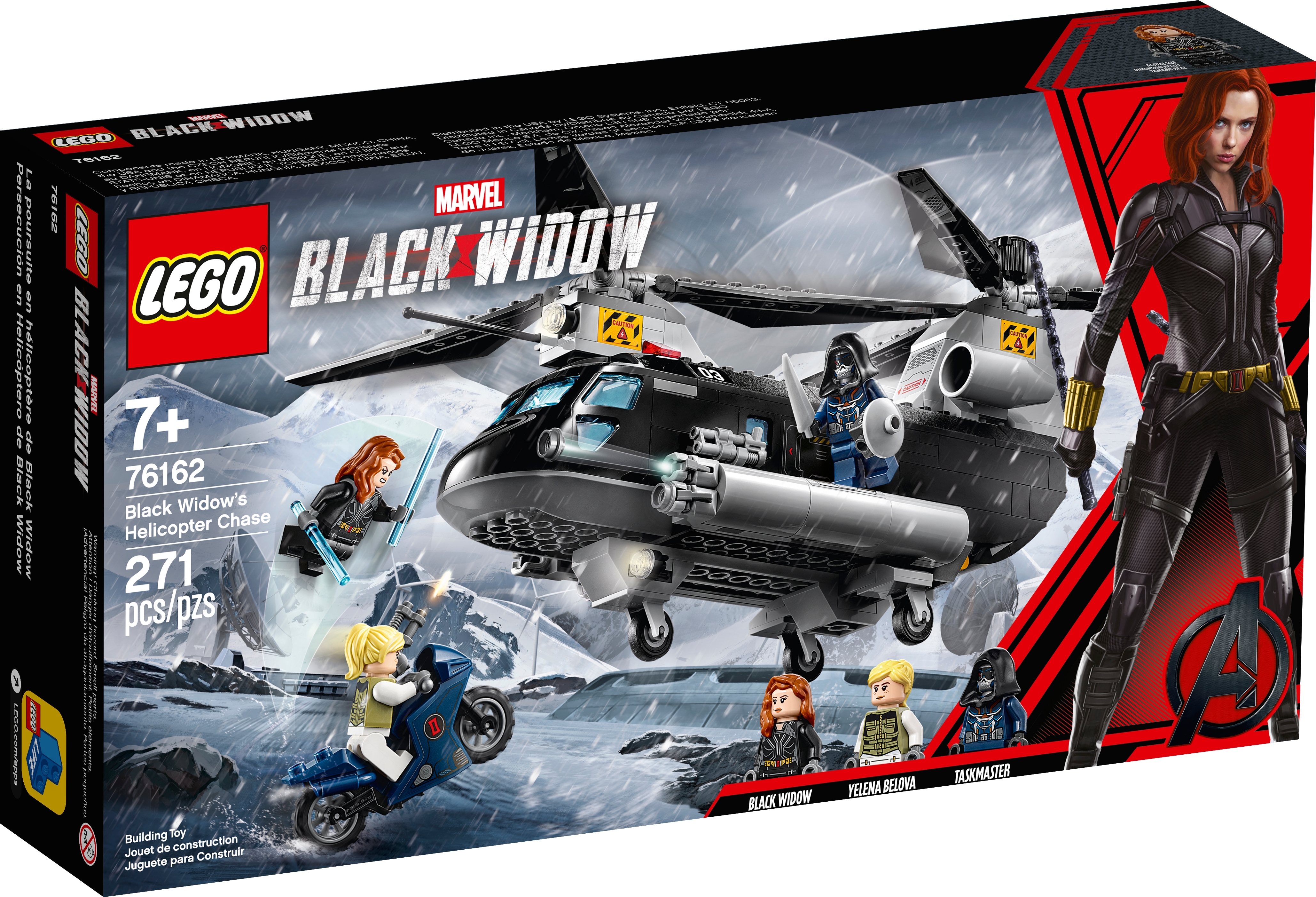 Bungalow Fruity kristen Black Widow's Helicopter Chase 76162 | Marvel | Buy online at the Official  LEGO® Shop US