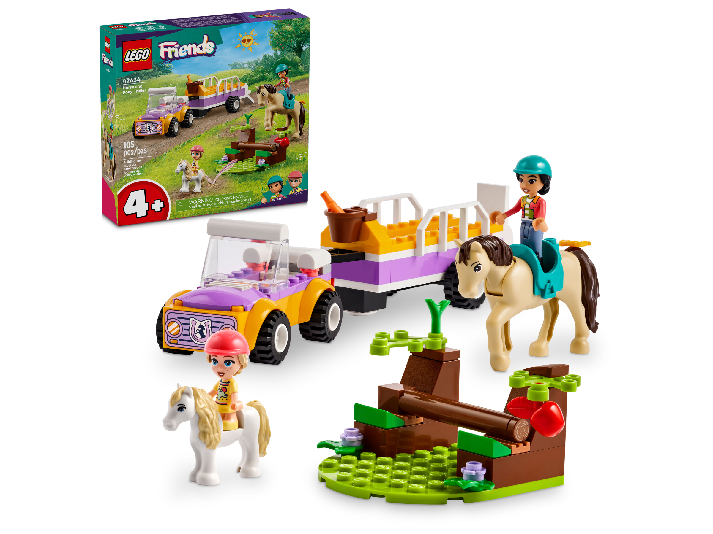 La remorque du cheval et du poney 42634 | Friends | Boutique LEGO®  officielle BE