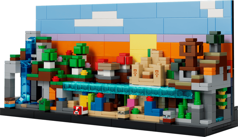 Le set LEGO 21589 Mini biomes