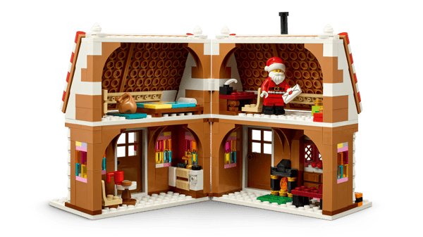 LEGO 40809 La maison en pain d’épices festive — visuel 5 sur 8