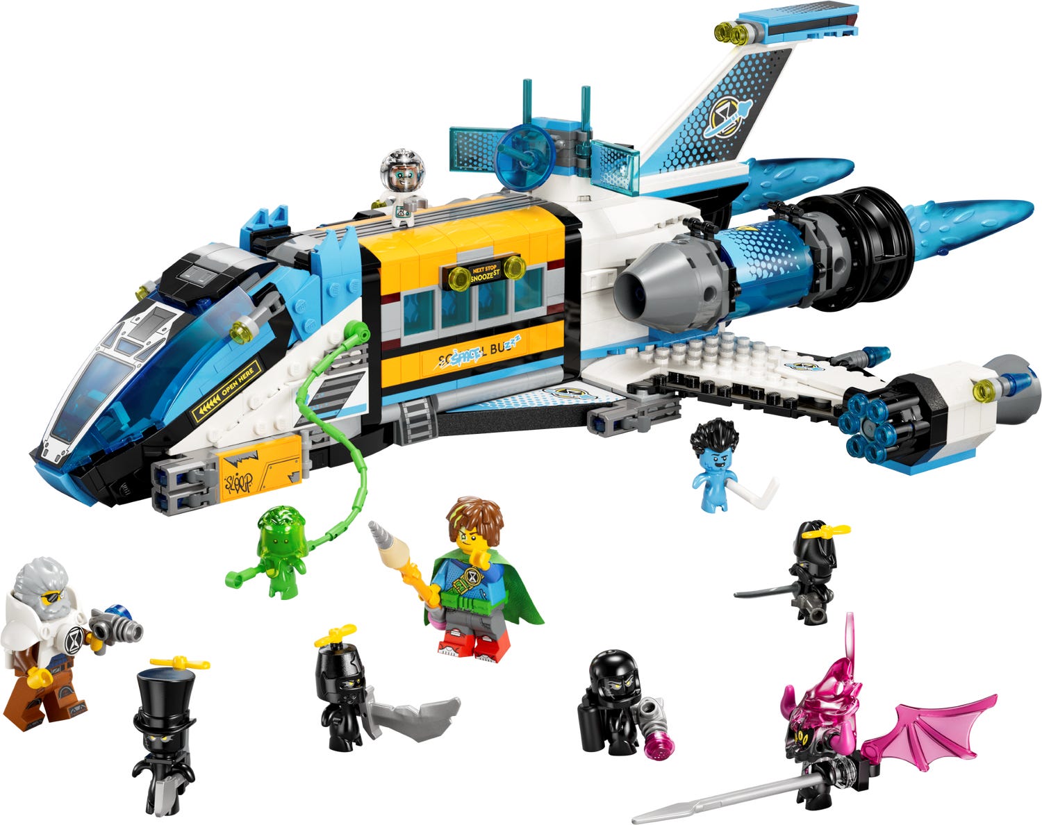 Mr. Oz's Spacebus 71460 | LEGO® DREAMZzz™ | Buy online at the Mr. Oz's Spacebus 71460 | LEGO® DREAMZzz™ | Buy online at the