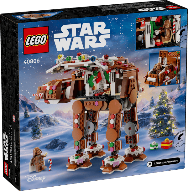 LEGO 40806 AT-AT™ Walker façon pain d’épices — visuel 6 sur 6