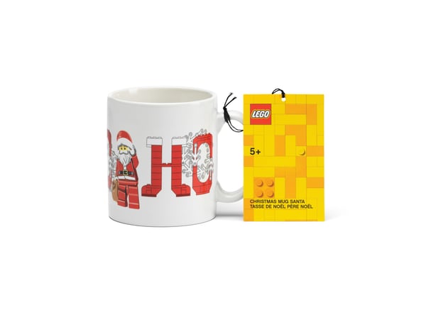 LEGO 5008077 Tasse en céramique de Noël – Père Noël — visuel 2 sur 3