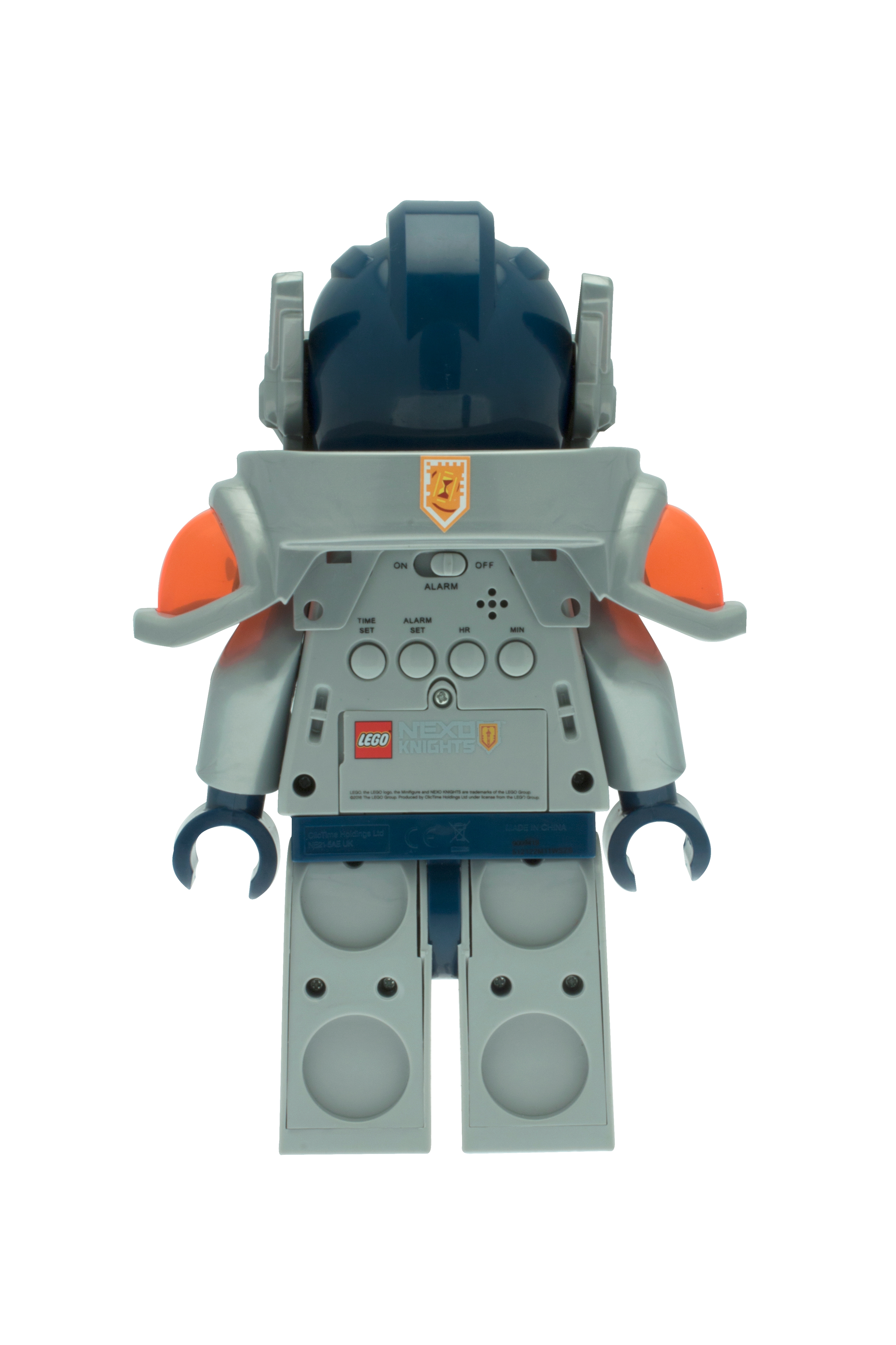 LEGO® NEXO KNIGHTS™ Clay Minifigure Alarm Clock
