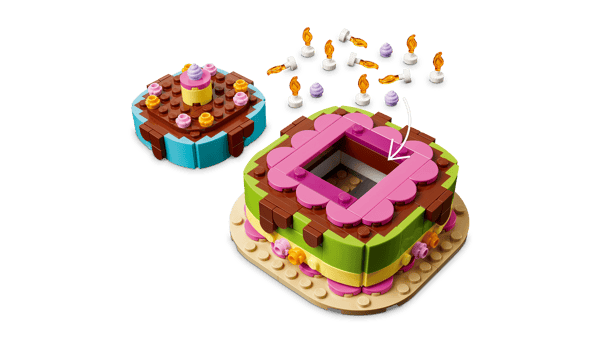 LEGO 40815 Le gâteau d'anniversaire — visuel 5 sur 8