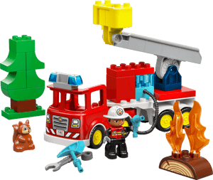 Le camion de pompiers