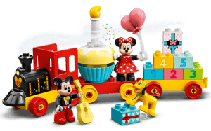 Le train d'anniversaire de Mickey et Minnie