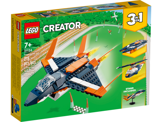 LEGO 31126 - Supersonisk jet