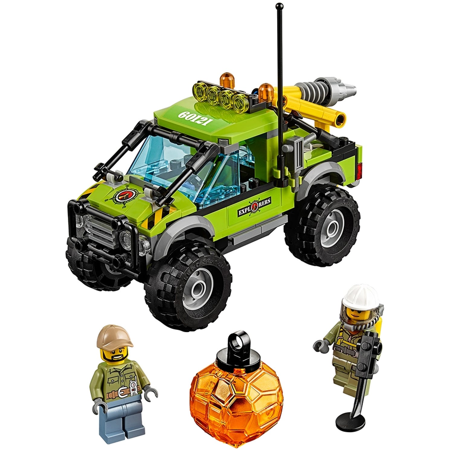 Volcano Exploration Truck 60121 | City | Buy online the Official LEGO® US